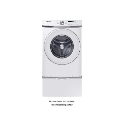 Samsung WF45T6000AW/A5 4.5 cf Front Load E-Star washer w/ Vibration Reduction Technology+ in White