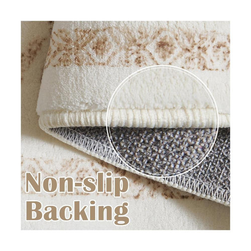 thinkstar Area Rug 6X9 Floral Rug Washable Rug Vintage Rug Non Slip Accent Rug ...