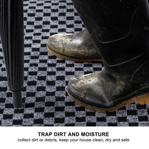 BESTVUE 6 x 12 Runner Rugs with Rubber Backing Outdoor Indoor Utility Non Slip Carpet Rug Runner for Hallway Custom Size Are